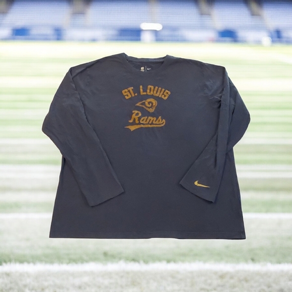 Nfl Nike Other - Vintage NFL Nike St. Louis Rams Long Sleeve T Shirt Mens Size 3XL